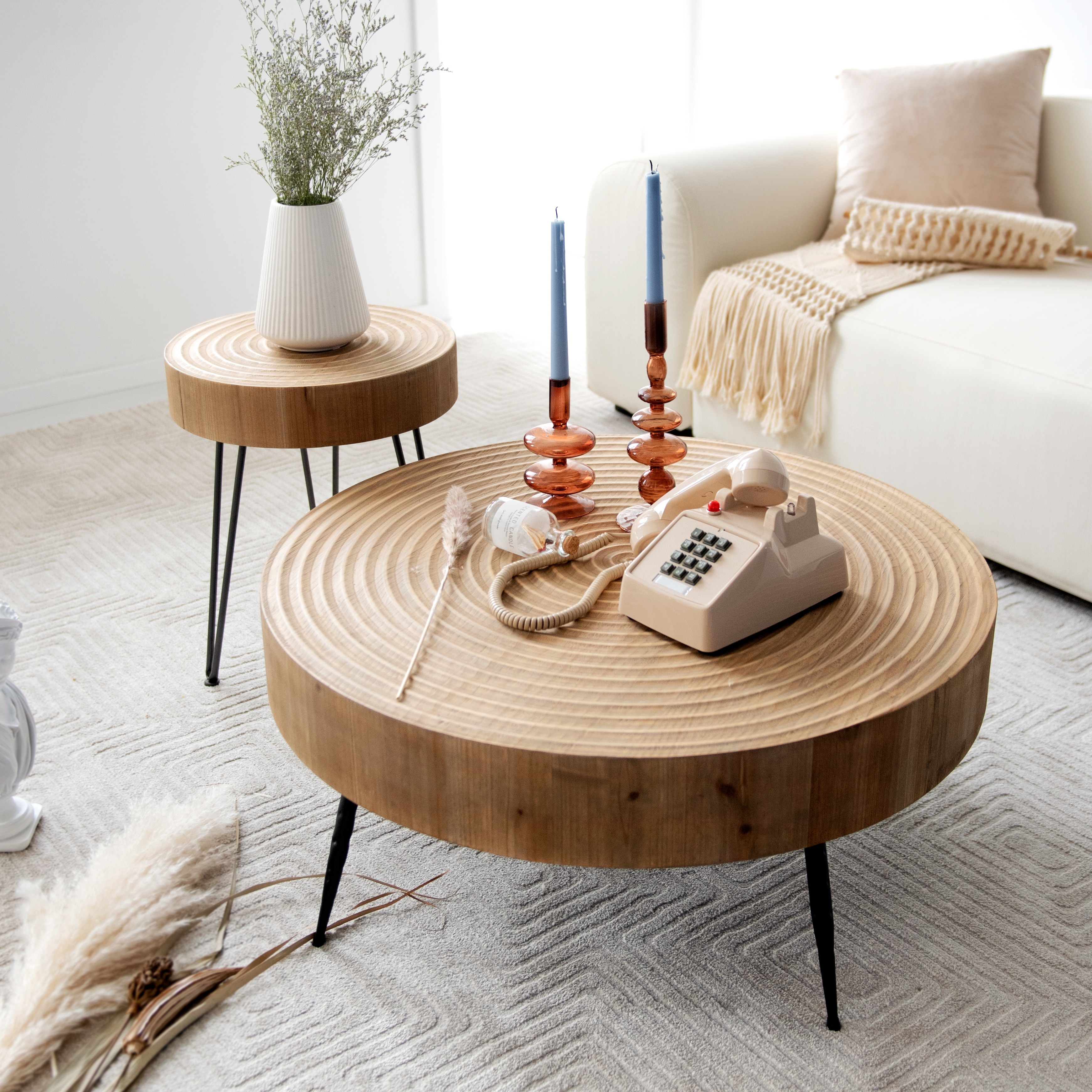 COZAYH 2-Piece Coffee Table Set