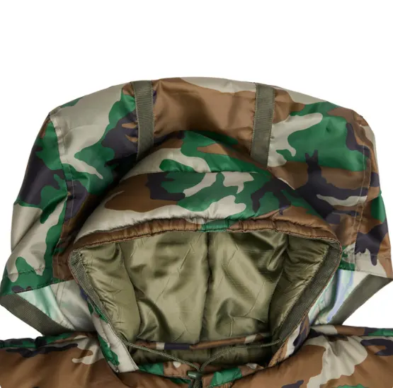 Hot sale wholesale camouflage sleeping bag for adults outdoor hiking camping waterproof sleeping bag