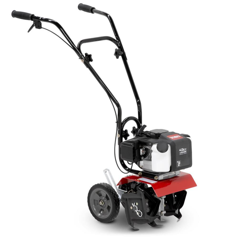 Toro 10 in. Tilling Width 43 cc 2-Cycle Gas Engine Cultivator 58601