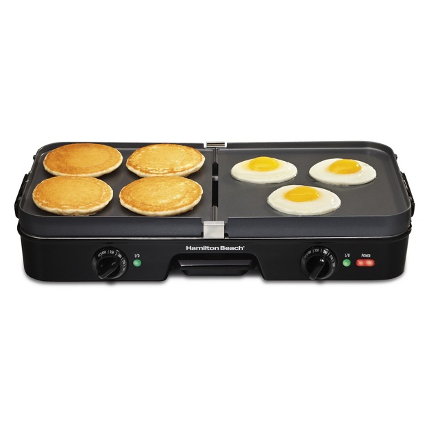 Hamilton Beach Black 3 In 1 Grill griddle 38546