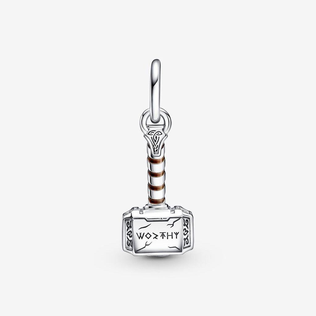 PANDORA  Marvel The Avengers Thor's Hammer Dangle Charm