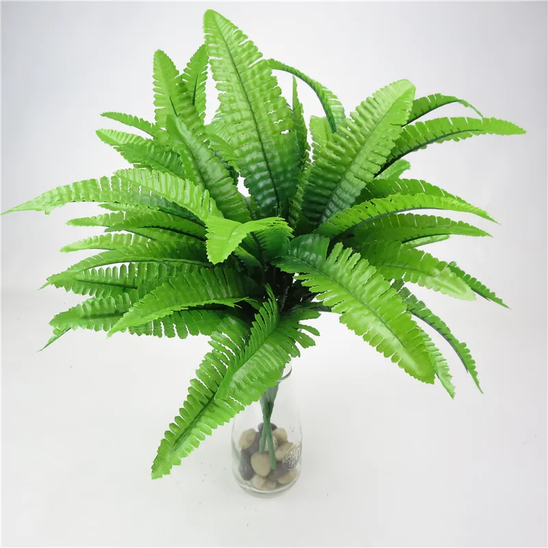 New Arrival Wholesale Supplies 18 heads Artificial Boston Fern for decoration