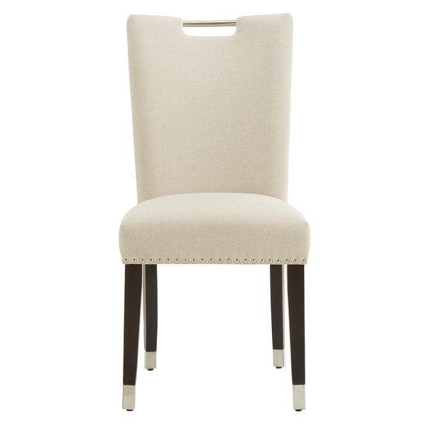 Willa Heathered Weave Parson Dining Chair (Set of 2) by iNSPIRE Q Bold