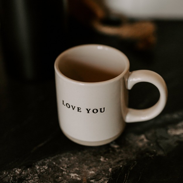 Sweet Water Decor Love You Stoneware Coffee Mug 14oz