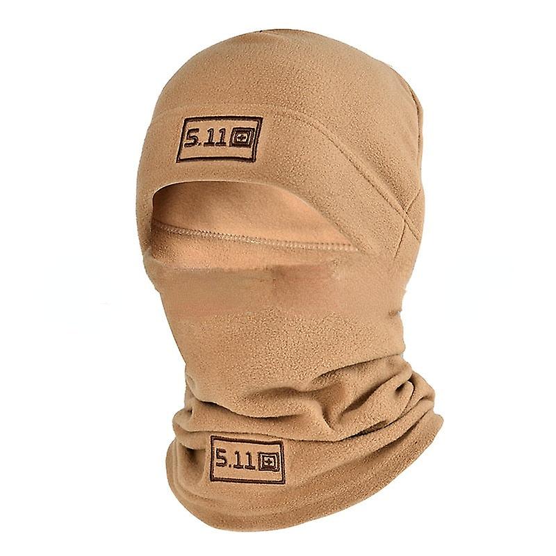 Winter Polar Coral Fleece Balaclava Men Face Mask Neck Warmer Beanies