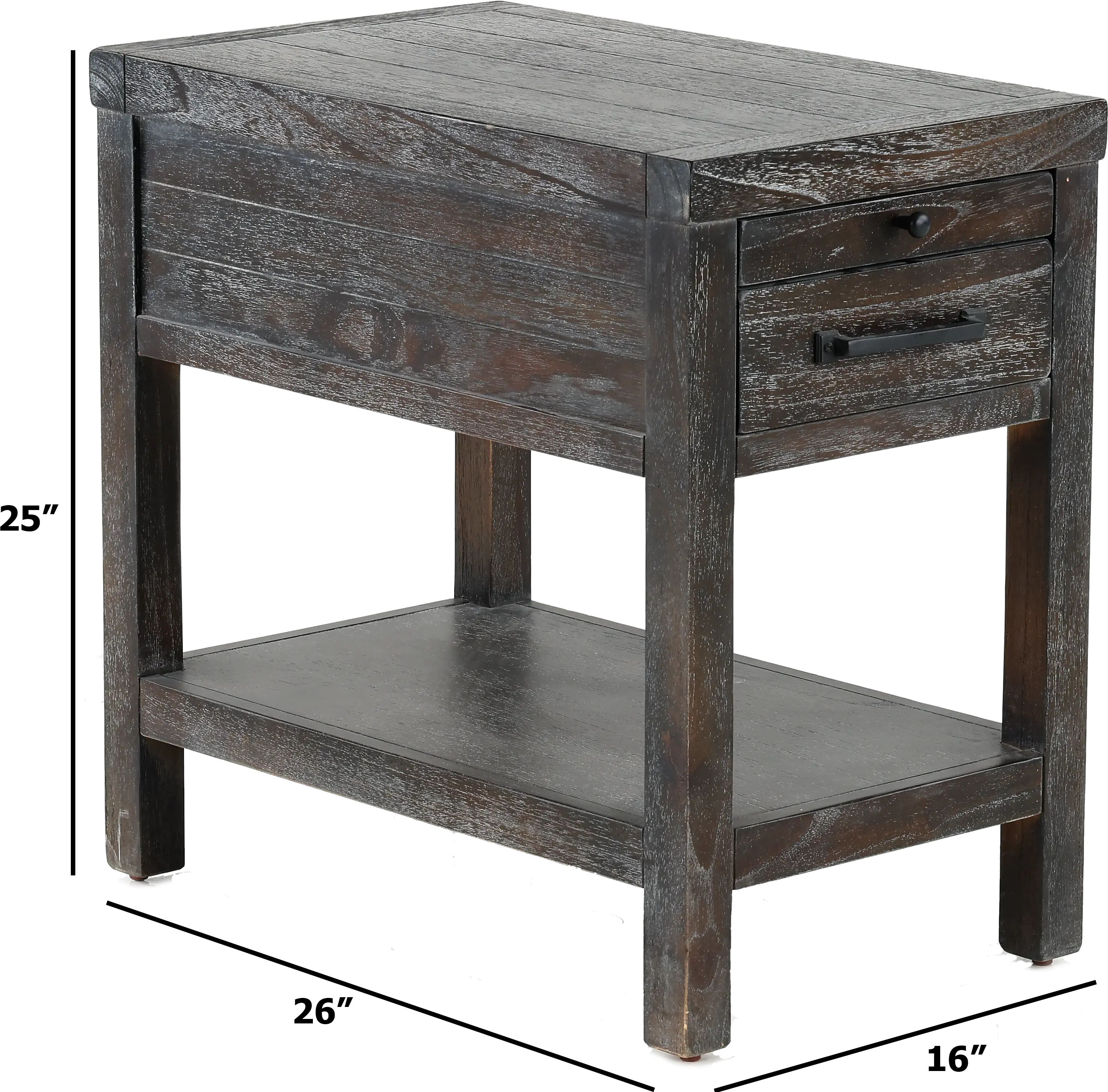 Dundee Kettle Black Side Table