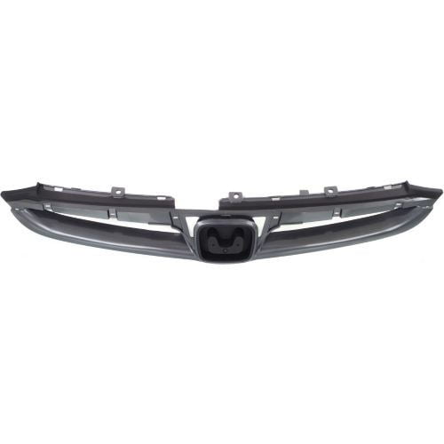 GO-PARTS Replacement for 2006 - 2007 Honda Accord Grille Assembly - (CAPA Certified) HO1200179C HO1200179C Replacement For Honda Accord