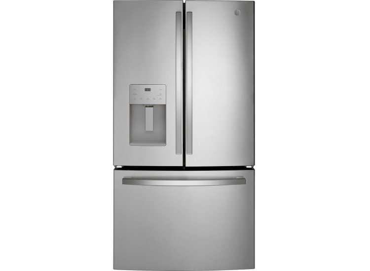 GE ADA ENERGY STAR 25.6 Cu. Ft. Fingerprint Resistant Stainless Steel French-Door Refrigerator