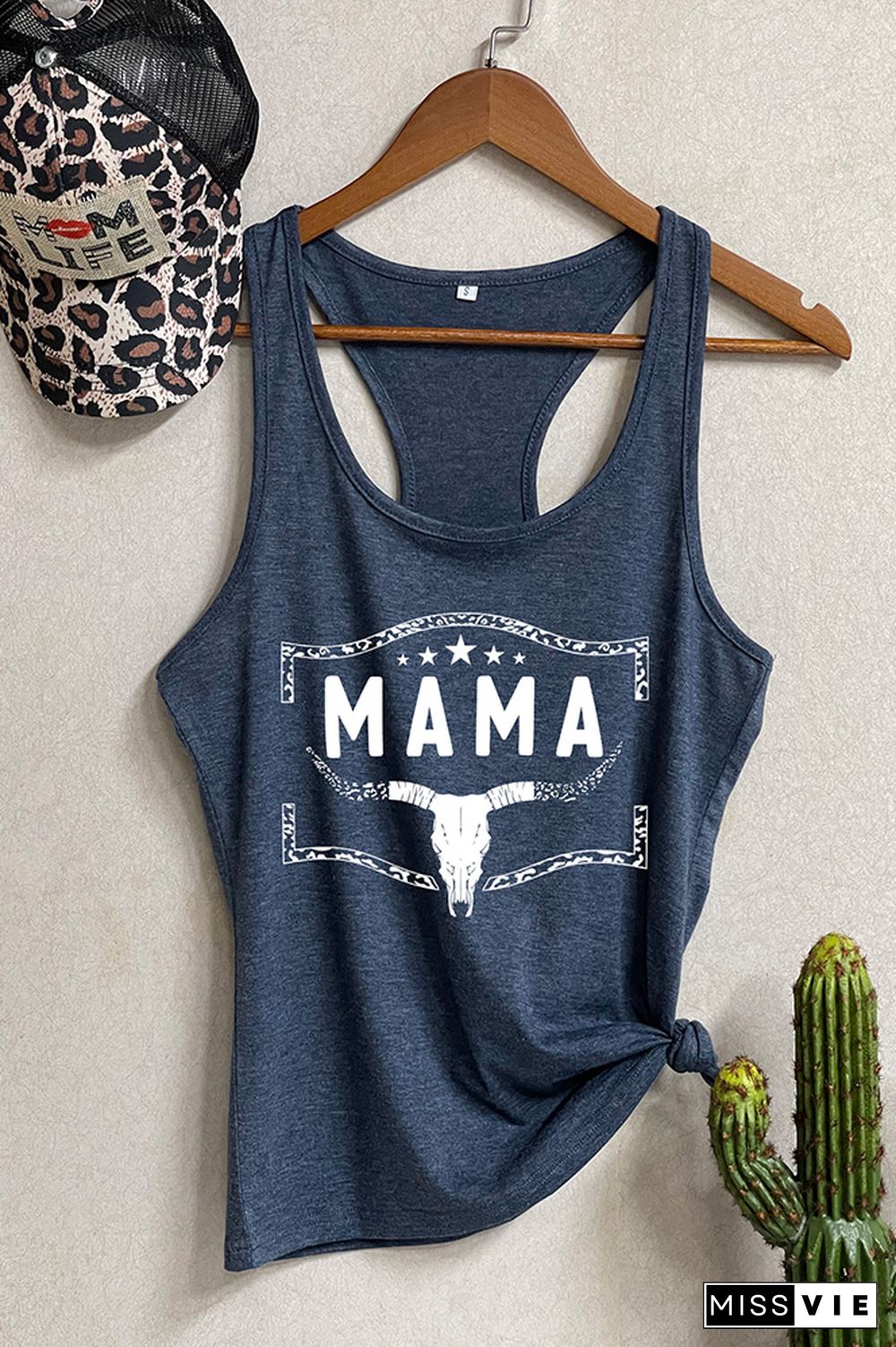 Mama Sleeveless Tank Top