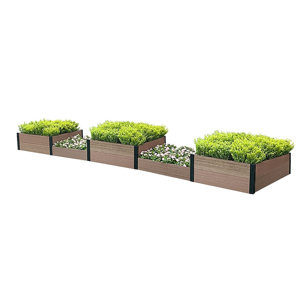 Terraced Quintuple Garden Bed   Valley Style