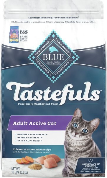 Blue Buffalo Tastefuls Active Natural Chicken Adult Dry Cat Food