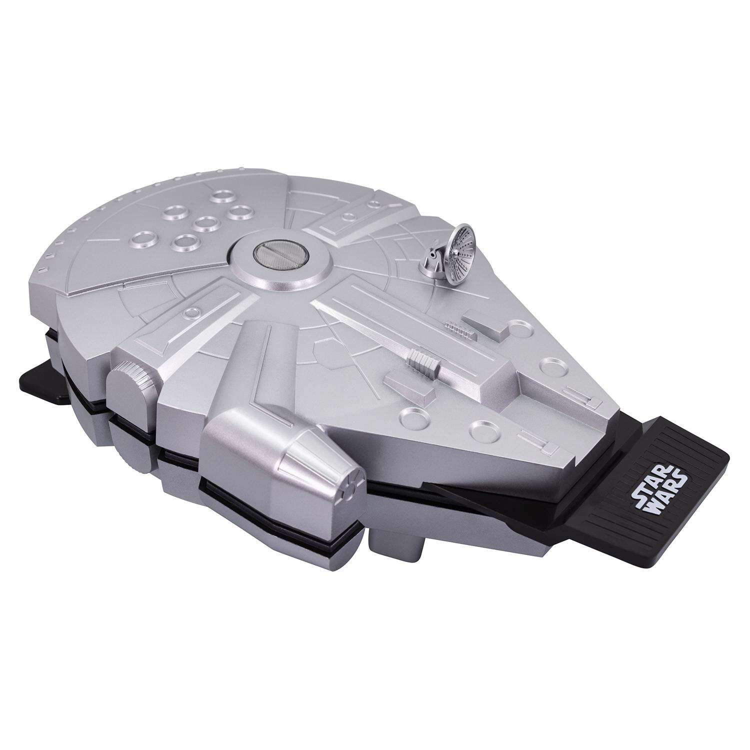 Uncanny Brands Star Wars 1 waffle Matte Silver Aluminum Waffle Maker