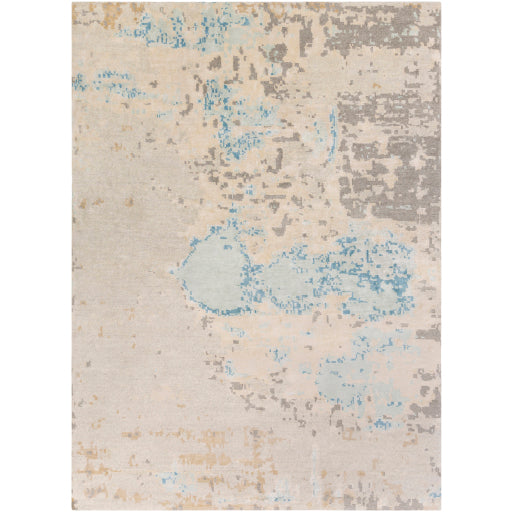 Ephemeral Viscose Sky Blue Rug