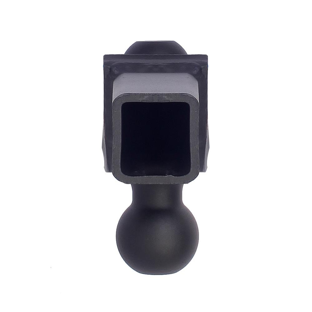 Blackout 6，000 lbs / 7，500 lbs Capacity Reversible Ball Mount， 2 inch and 2-5/16 inch Ball ; 2 Inch Drop