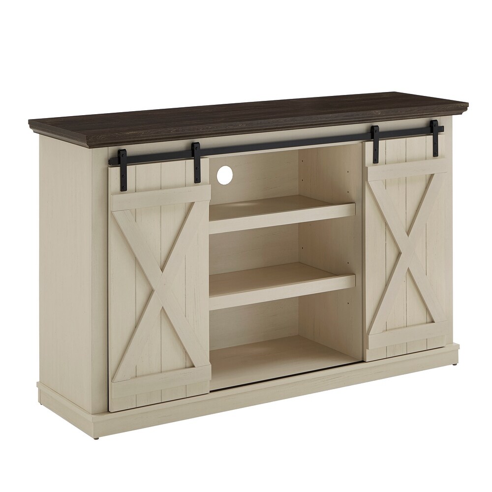 Walter Two Tone Finish TV Stand by iNSPIRE Q Classic