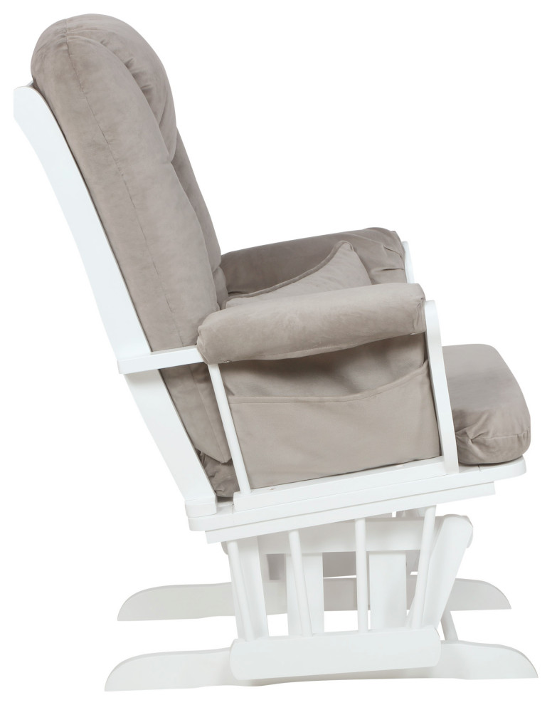 Alice Glider Chair and Ottoman   Transitional   Gliders   by AFG Baby Furniture  Houzz