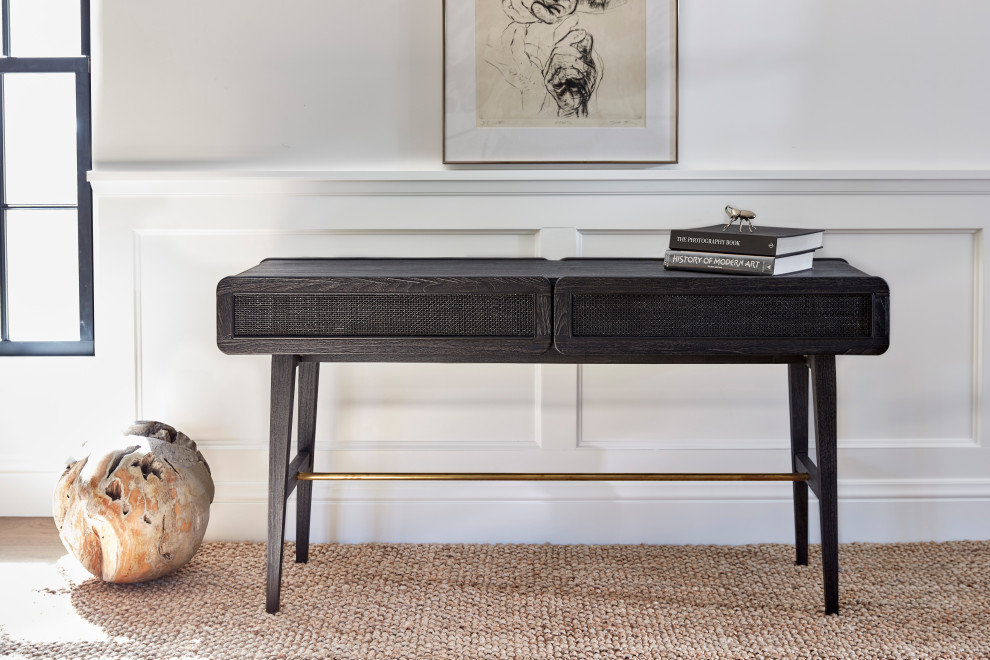 Miles Console Table  Mink Finish   Tropical   Console Tables   by Brownstone Furniture  Houzz