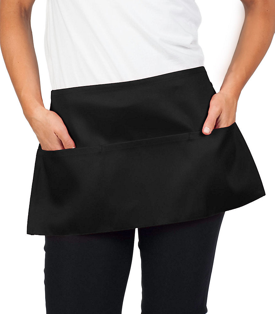 Kng Black Waist Apron, 11 inch