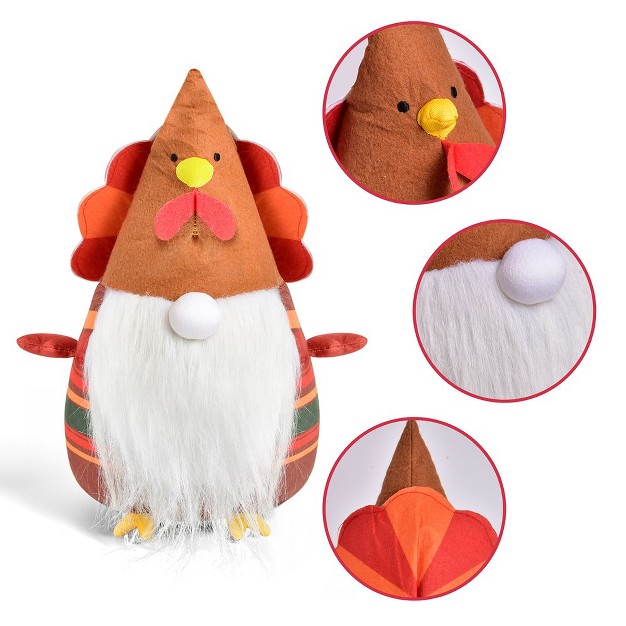 Nifti Nest Thanksgiving Turkey Gnome 2 Pcs