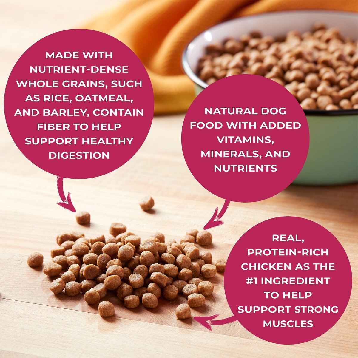 Nature's Recipe Small Bites Chicken， Barley and Brown Rice Recipe Dry Dog Food