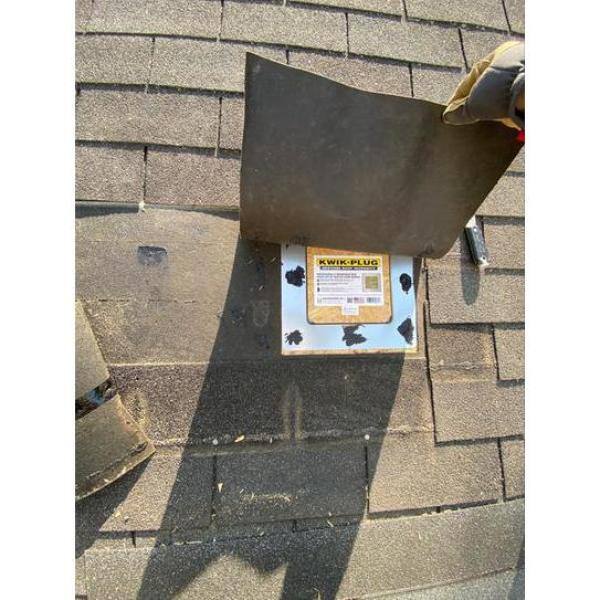 Gibraltar Building Products 12 in. x 12 in. Kwik-Plug Roof Repair Patch KWIKPLUG