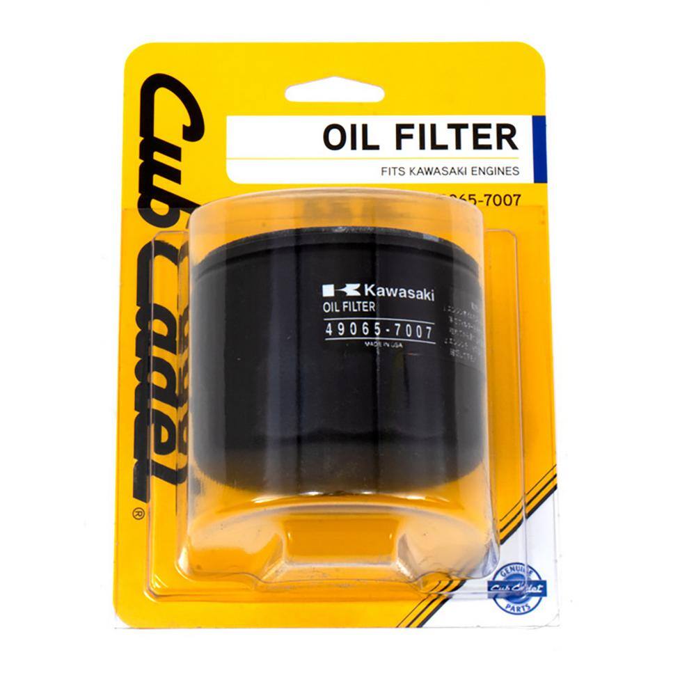 Cub Cadet Replacement Engine Oil Filter for Premium Kawasaki 22-24 HP Engines 490-201-C007