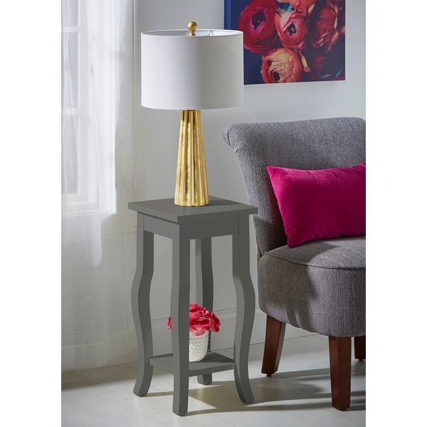 Copper Grove Rossignol Wood End Table - 12x12x24