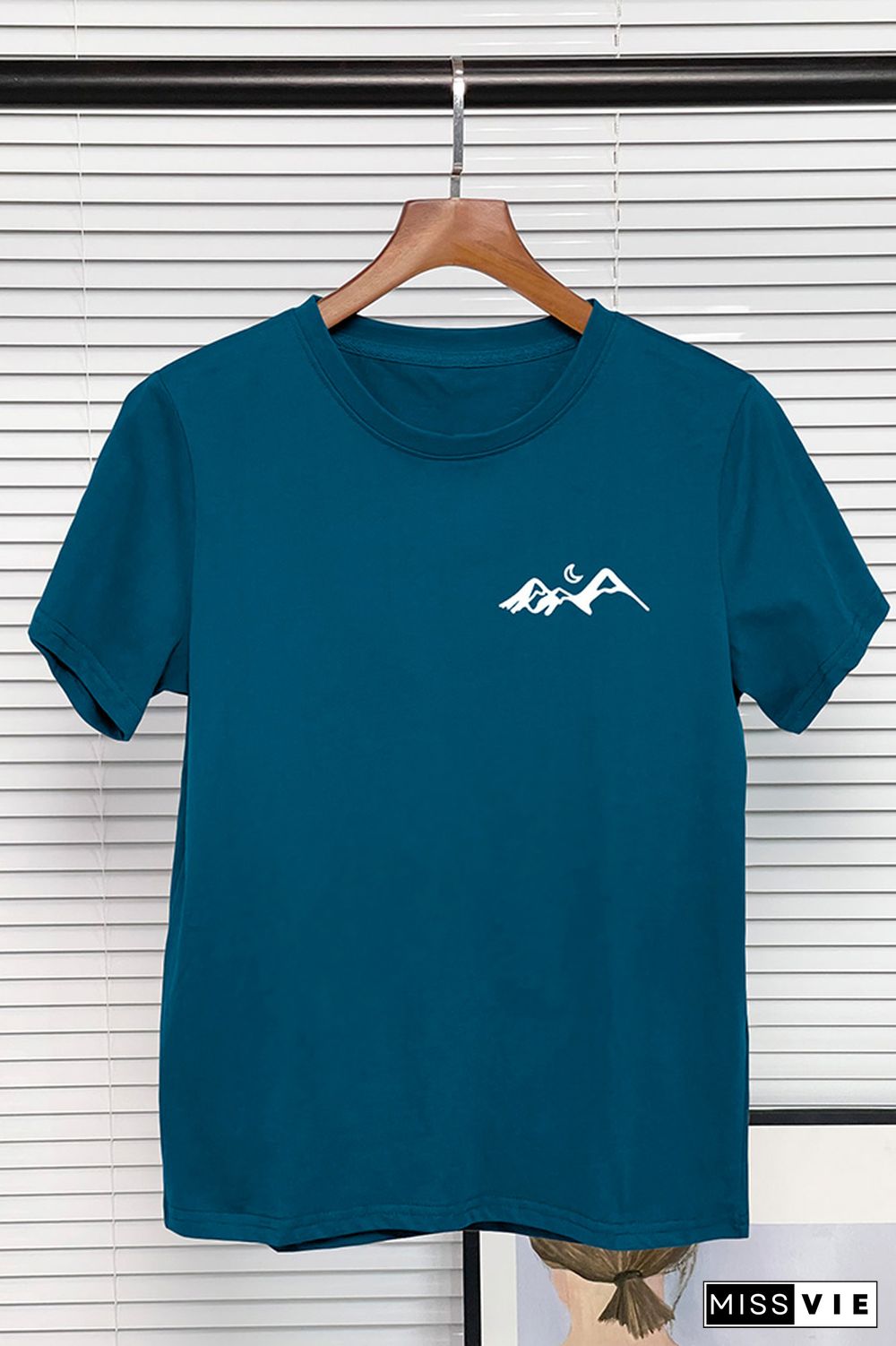 Camping Mountains Graphic Tee