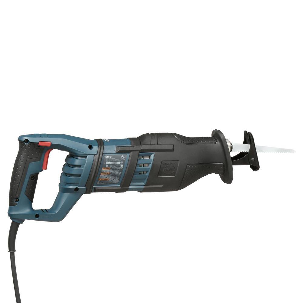 Bosch 14 Amp Corded 1-18 in. Variable Speed Stroke Reciprocating Saw with Carrying Bag and Vibration Control RS428