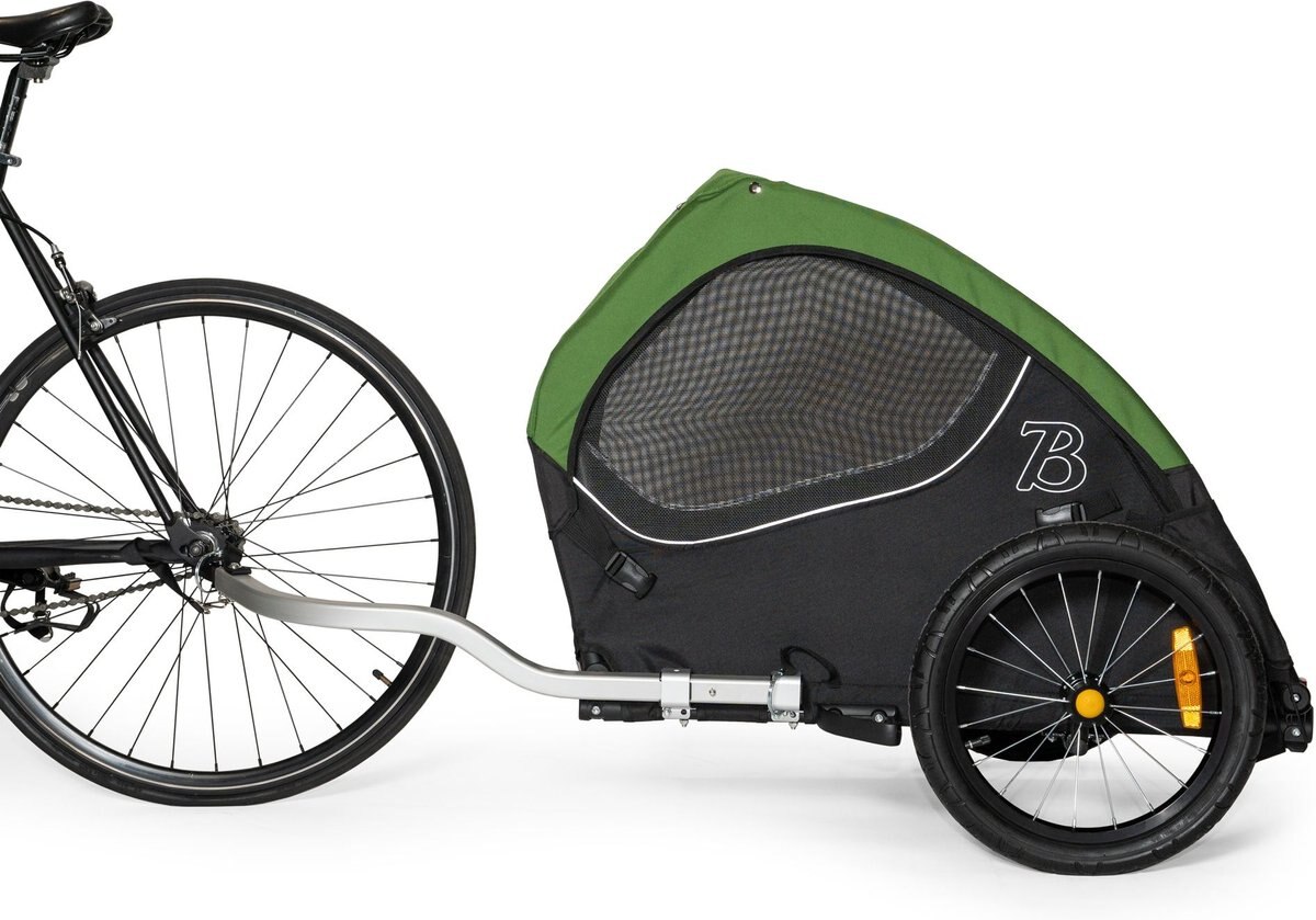 Burley Tail Wagon Dog Bicycle Trailer， Fern Green