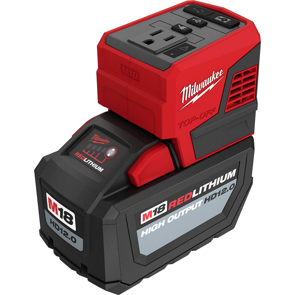 MW M18 TOP-OFF 175W Portable Power Supply Inverter 2846-20 from MW