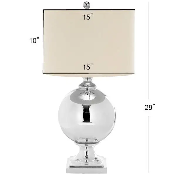 SAFAVIEH Lighting 29-inch Glass Sphere Table Lamp - 15