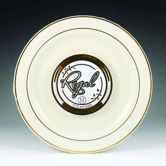 Maryland Plastics 10.25 Regal Dinner Plate