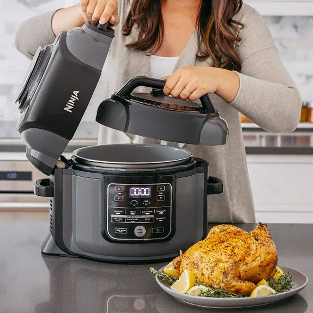 Ninja OP305CO Foodi 6.5 Quart TenderCrisp Pressure Cooker - Black/Gray