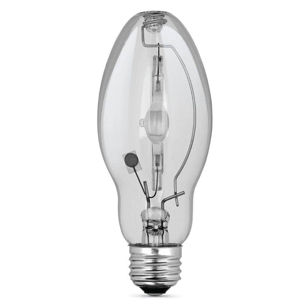 Feit Electric 100-Watt ED17 Shape Clear Metal Halide High Intensity Discharge E26 Medium Base HID Light Bulb (1-Bulb) MH100UMEDHDRP