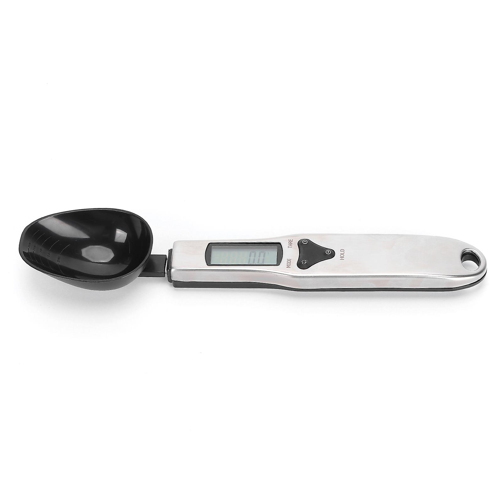 Digital Measure Spoon Small Stainless Steel Scale With Weighing Range 500g/0.1g For Kitchen