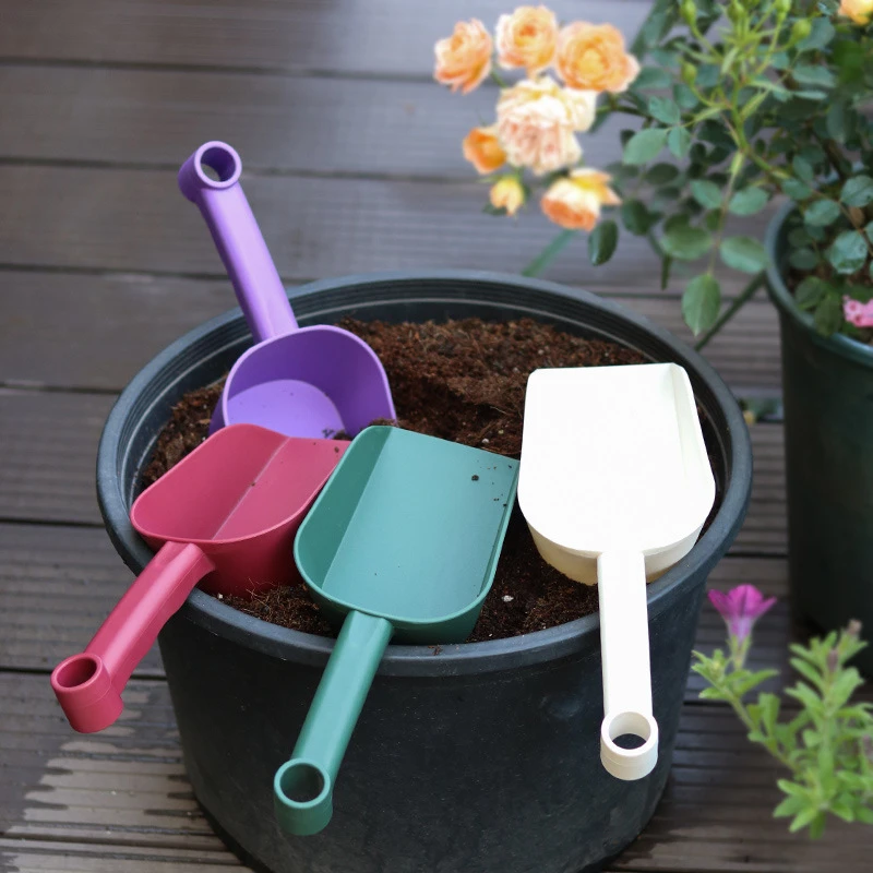 Hot Seller Gardening Plastic Multi color Mini Hand Soil Shovels Shovel Scoop For Planting