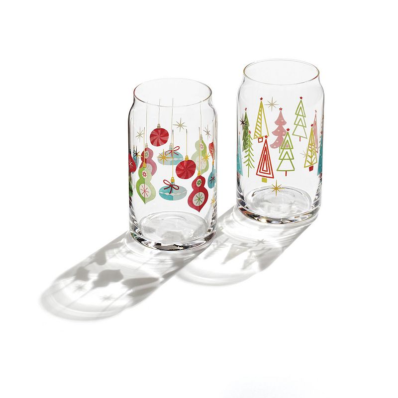 Cambridge Festive Holiday 2-pc. Cocktail Glasses Set