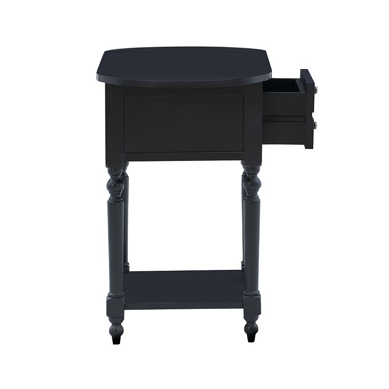 Linon Shiloh Drop-Leaf End Table