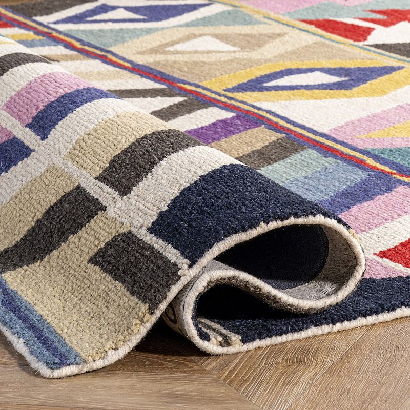 nuLOOM Ofelia Colorful Geometric Rug