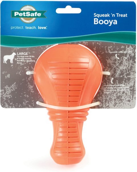 PetSafe Busy Buddy Squeak-N-Treat Booya Tough Dog Chew Toy