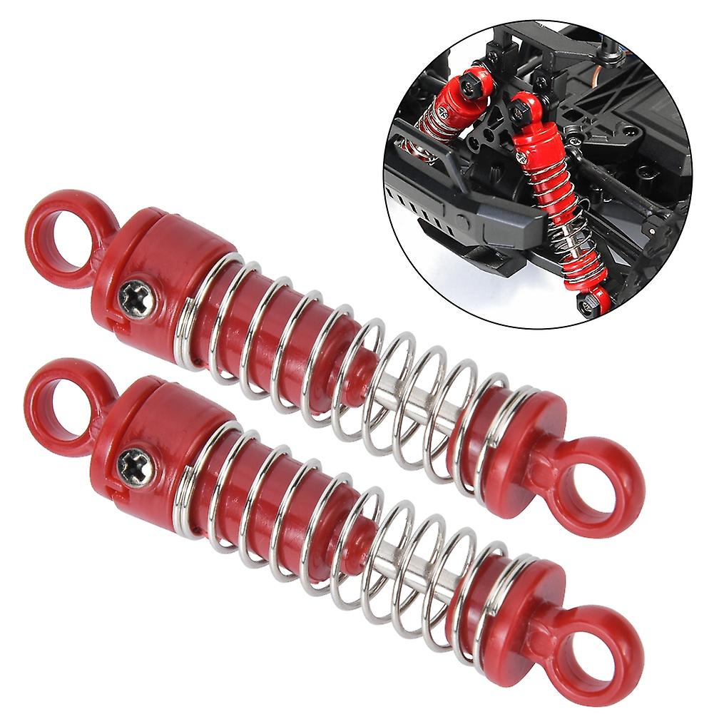 2pcs Shock Absorber With Caps Replacement Fit For Hs 18301 18302 18311 18312 1/18 Rc Car