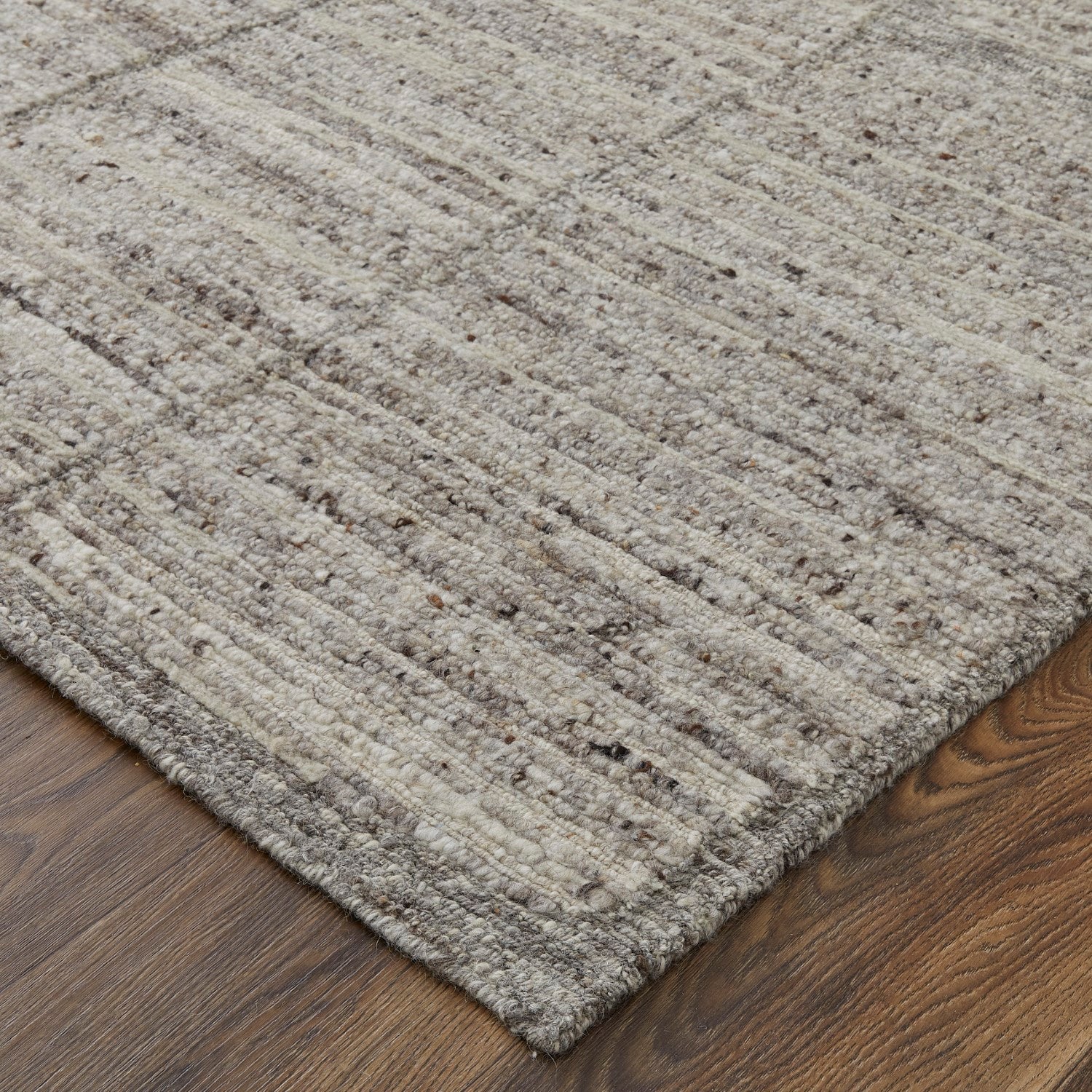 Conor Abstract Gray/Ivory/Taupe Rug