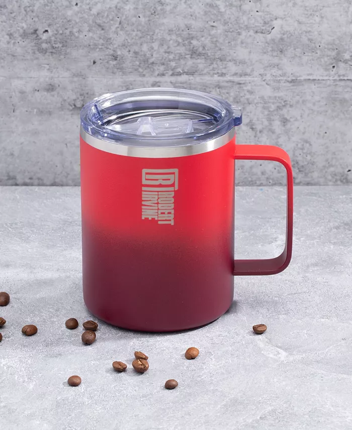 Cambridge Robert Irvine Red Ombre Insulated Coffee Mug 16 oz