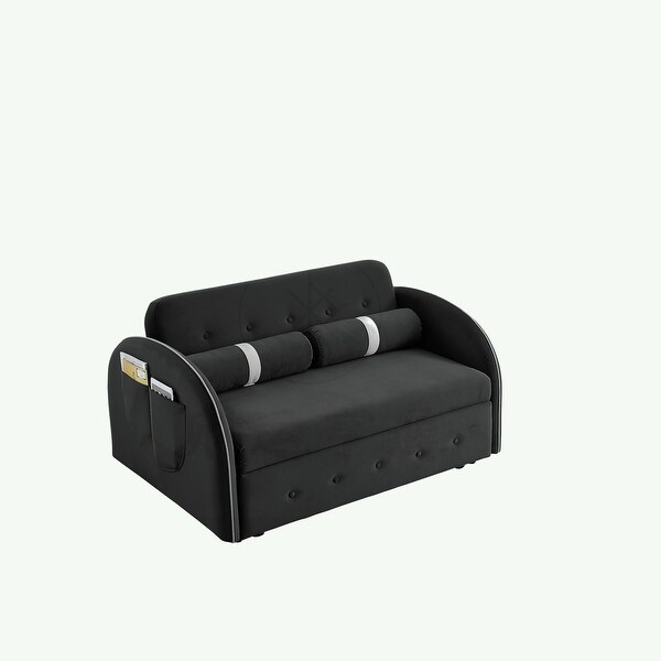 2 Seater Loveseats Sofa Couch with side pockets