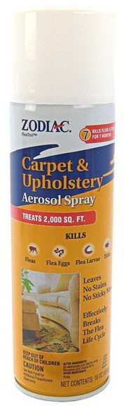 Zodiac Carpet   Upholstery Aerosol Flea Spray  16 ...