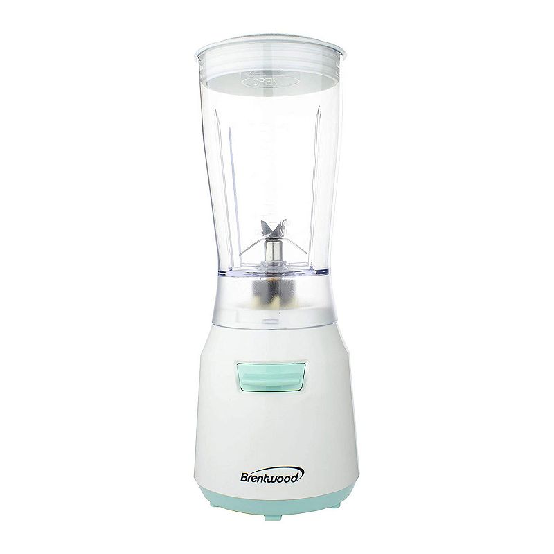 Brentwood 180W 14 Ounce Pulse Electric Kitchen Personal Blender with Jar， Blue