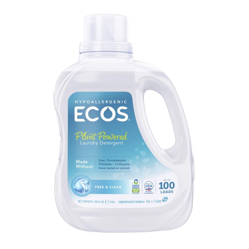 ECOS LNDRY FREECLR100OZ