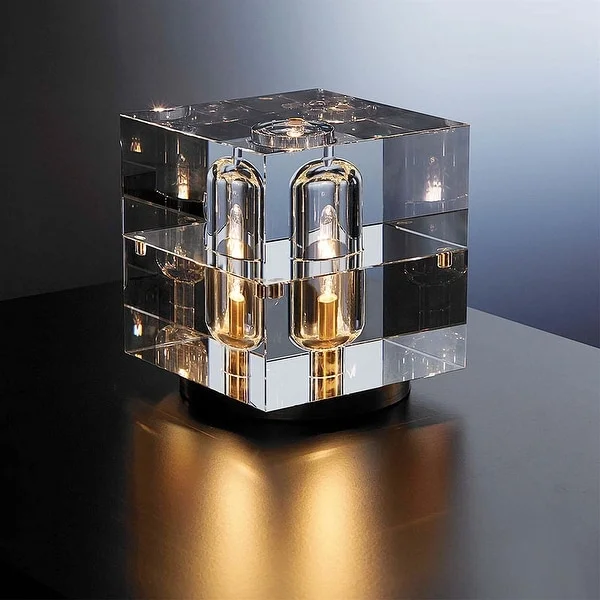 Crystal Bedside LED Table Lamp