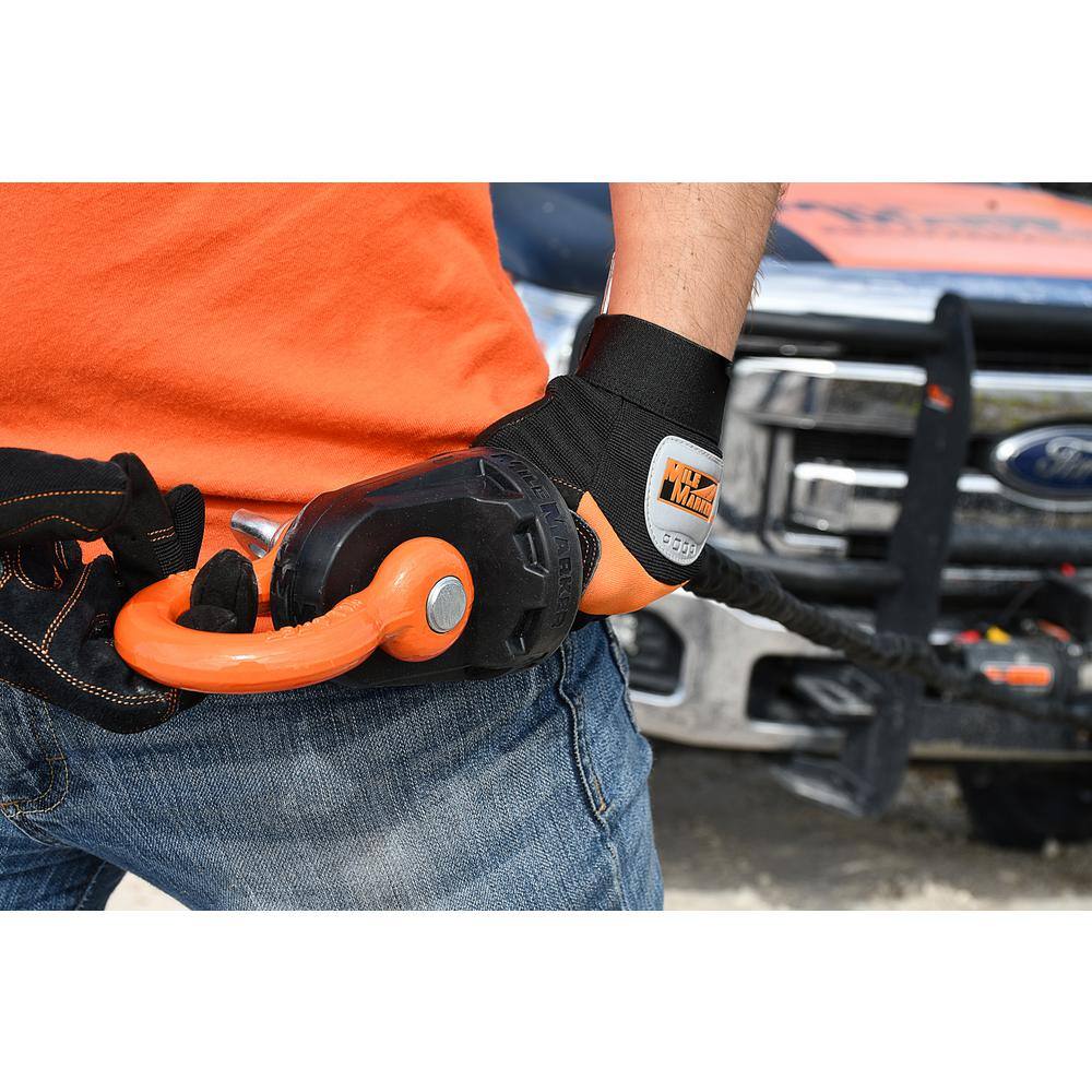 MILE MARKER Rope and Steel Cable Winch Shackle Mount 60-12166